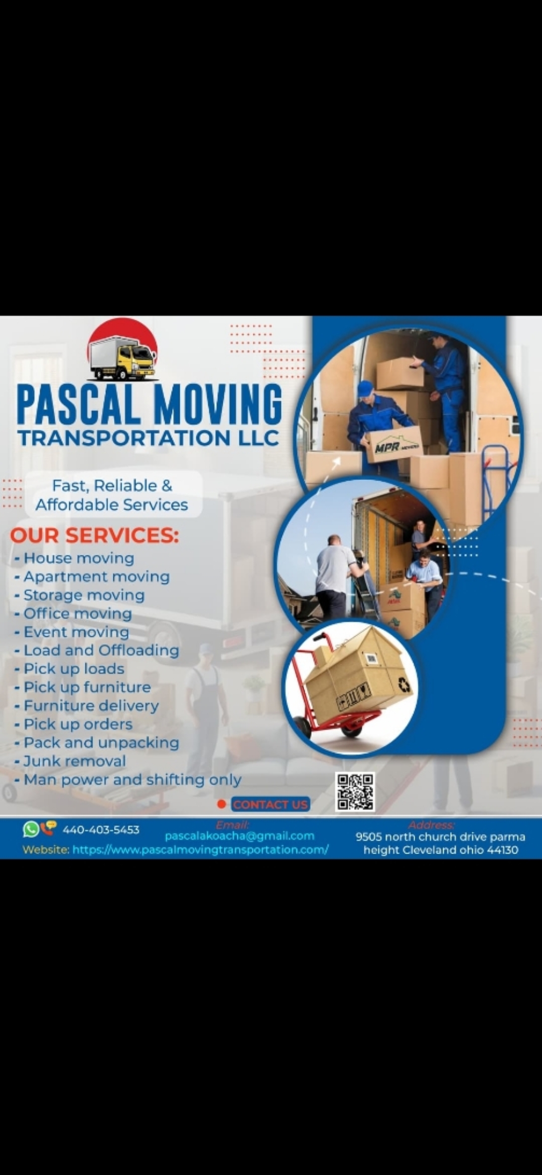 Akoacha pascal-Pascal moving transportation LLC