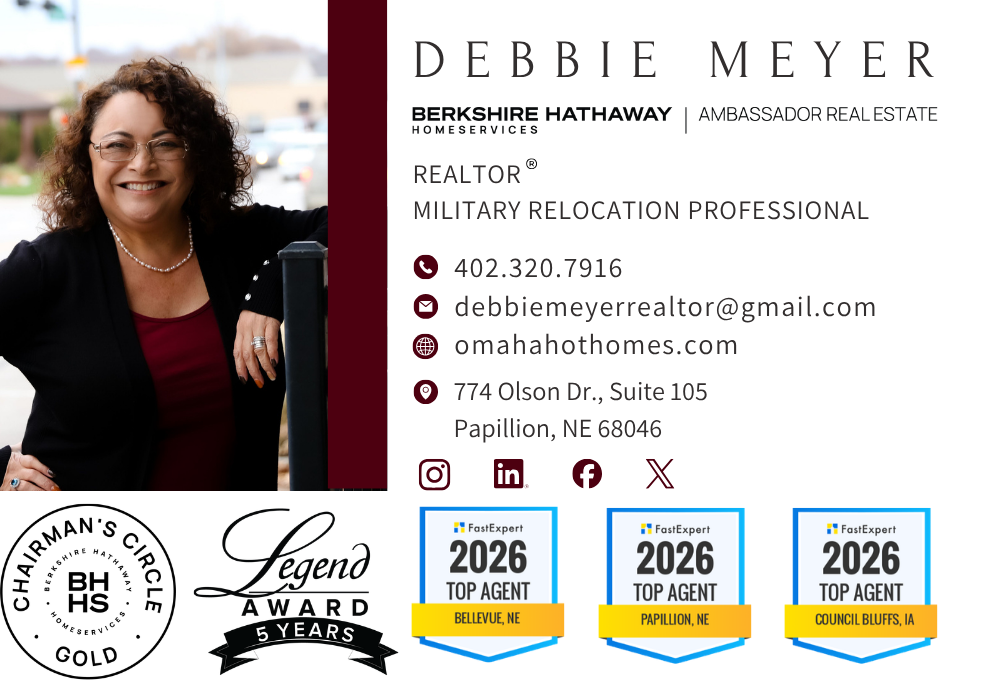 Debbie Meyer-Your trusted Realtor® serving Nebraska and Iowa